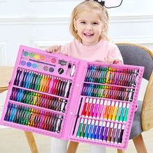 Load image into Gallery viewer, Double Panel Easel Version Watercolor Pen Set Brush Crayon Oil Pastel
