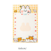 Load image into Gallery viewer, Memo Paper Small Notebook Sticky Notes Creative Cute Cartoon Stationery
