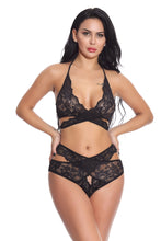 Load image into Gallery viewer, European And American Lace Mesh Underwear Set
