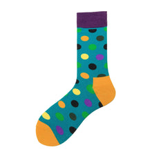 Load image into Gallery viewer, Color Large Version Polka Dot Men's Trendy Socks In Tube Socks
