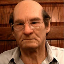 Load image into Gallery viewer, Face Wig Old Man Mask Headgear Halloween
