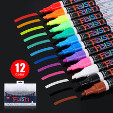 Load image into Gallery viewer, 8-color electronic fluorescent plate 6MM highlighter
