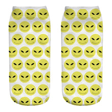 Load image into Gallery viewer, Spring And Autumn Cute Cat Cartoon 3d Print Socks Harajuku Woman Funny Kawaii ElasticPink Socks Invisible Boat Socks Short Tube
