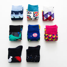 Load image into Gallery viewer, New Fashion Style Socks Short Chicken Geometry Pattern Funny Cotton Socks
