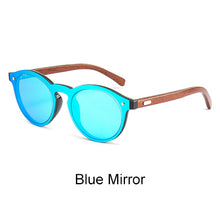 Load image into Gallery viewer, Wood grain plastic SunGlasses
