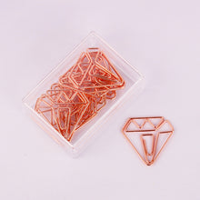 Load image into Gallery viewer, Rose gold series paper clip
