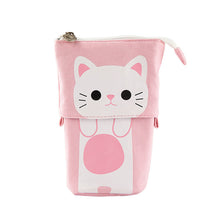 Load image into Gallery viewer, Creative student stationery canvas pencil bag
