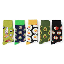 Load image into Gallery viewer, Food series couple socks creative cotton socks
