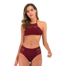 Load image into Gallery viewer, Se Xy Gauze Split Swimsuit
