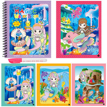 Load image into Gallery viewer, Children's Handmade Creative Magic Magic Water Painting Book
