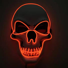 Load image into Gallery viewer, Skull LED Glowing Halloween Mask
