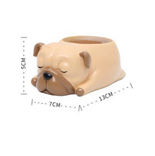 Load image into Gallery viewer, Creative Sleeping Pet Succulent Flower Pot
