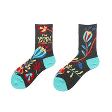 Load image into Gallery viewer, Pile up socks women's cotton socks
