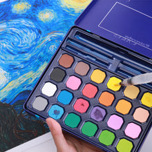 Load image into Gallery viewer, Solid powder watercolor paint
