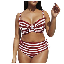 Load image into Gallery viewer, Breathable and comfortable ladies bikini swimsuit
