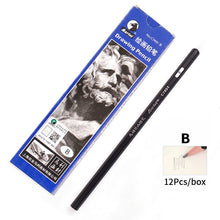 Load image into Gallery viewer, Marley pencil drawing charcoal
