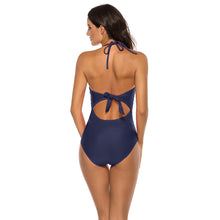 Load image into Gallery viewer, Mesh detail sling one-piece swimsuit
