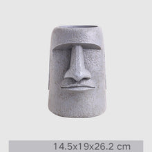 Load image into Gallery viewer, Stone Statue Flower Pot Home Creative Office Resin Crafts
