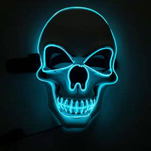 Load image into Gallery viewer, Skull LED Glowing Halloween Mask
