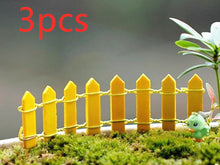 Load image into Gallery viewer, Small Wooden Fence Moss Micro Landscape Cake Baking Decoration
