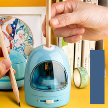 Load image into Gallery viewer, Electric Pencil Sharpener Eraser Table Vacuum Cleaner Students Stationery Office School Supplies
