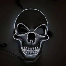Load image into Gallery viewer, Skull LED Glowing Halloween Mask
