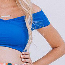 Load image into Gallery viewer, Printed pregnant women split swimsuit
