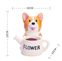 Load image into Gallery viewer, Flower Pot Mini Plant Pot Modern Pet Dog Annimal Style Garden Cactus Succulent Pots
