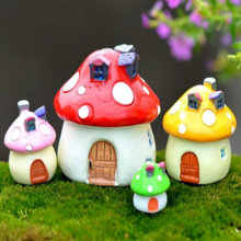 Load image into Gallery viewer, Mini ornaments succulent simulation small mushrooms
