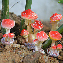 Load image into Gallery viewer, Mini mushroom bonsai decorations
