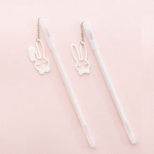 Load image into Gallery viewer, Paper crane rabbit pendant gel pen
