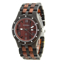 Load image into Gallery viewer, BEWELL wooden watch
