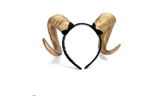 Load image into Gallery viewer, New horn antlers headband wide headband Christmas Halloween resurrection exaggerated headwear
