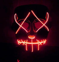 Load image into Gallery viewer, Halloween Led Glowing Full Face Mask
