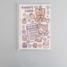Load image into Gallery viewer, B5 Loose-leaf Simple And Cute Hand Girl Heart Disassembly Notes Learning Hand Book Stationery
