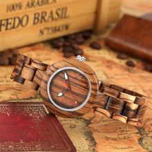 Load image into Gallery viewer, Wooden ladies watch
