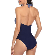 Load image into Gallery viewer, Women's Sexy Striped One-Piece Swimsuit

