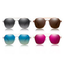 Load image into Gallery viewer, Wooden sunglasses with UV protection
