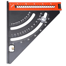 Load image into Gallery viewer, Multifunctional Folding Ruler Folding Triangle Ruler Scribing Ruler Angle Ruler
