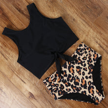 Load image into Gallery viewer, Printed High Waist Bikini
