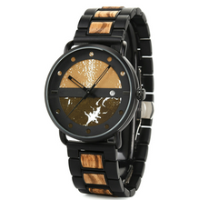 Load image into Gallery viewer, Men's Simple Wooden Custom Watch

