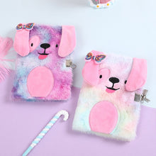 Load image into Gallery viewer, Cute plush notebook
