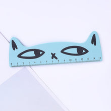 Load image into Gallery viewer, Kawaii 15cm Candy Color Animal Pet Cat Wooden Ruler
