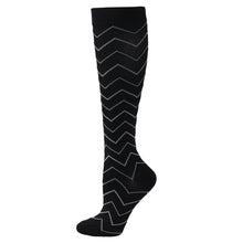 Load image into Gallery viewer, Sports Compression Socks Pattern Stretch Stockings
