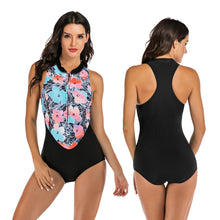 Load image into Gallery viewer, Oniwa Surfsuit One-Piece Swimsuit
