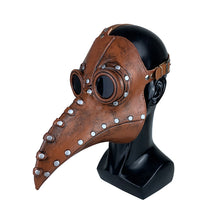Load image into Gallery viewer, Halloween Cosplay Props Medieval Steampunk Plague Doctor Bird Mask
