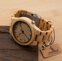 Load image into Gallery viewer, Bamboo Wooden Watch
