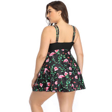 Load image into Gallery viewer, Oversized split print swimsuit
