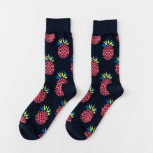 Load image into Gallery viewer, Happy tube socks fruit banana men's and women's socks
