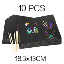 Load image into Gallery viewer, Colorful scratch paper
